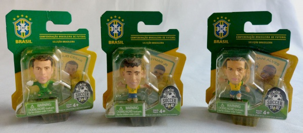 Lote com 5 Antigo Brinquedo Mini Craque Soccer Starz Originais