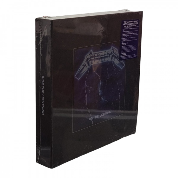METALLICA, RIDE A LIGHTNING- BOX DE LUXO COM 6 CDS, 3 L