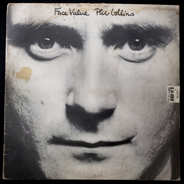 LP DISCO DE VINIL- PHIL COLLINS - FACE VALUE - 1981 - C