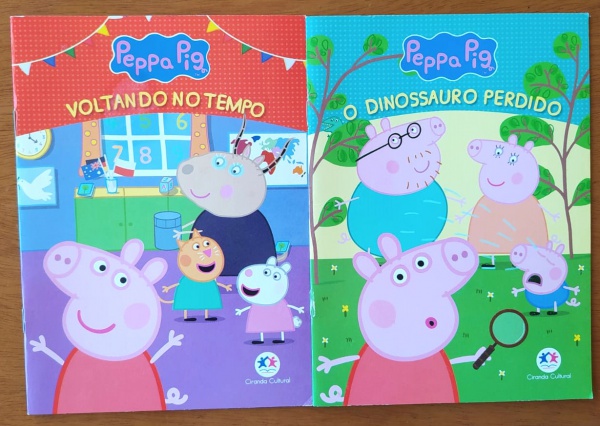 Peppa Pig Kit Box De Livrinhos E 365 Desenhos Para Colorir