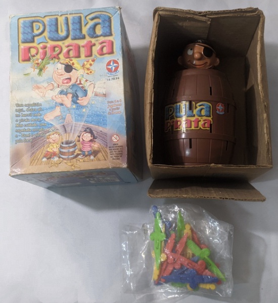 Jogo Pula Pirata - Estrela - BRINKEDO LEGAL