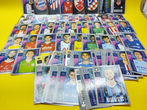 Figurinhas UEFA Champions League 2019/20 - lote com 10 envelopes