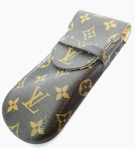 LOUIS VUITTON - O estojo para uma caneta da Louis Vuitt