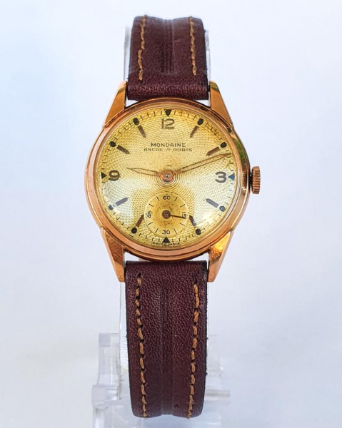 Relógio original Mondaine Ancre 17 Rubis automático, 29