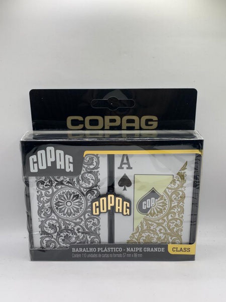 Kit Baralho de Poker Texas Hold'em Naipe Grande - Copag Loja