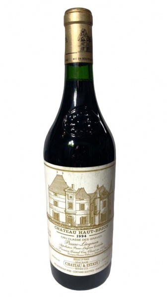 ENOTECA - Vinho CHÂTEAU HAUT-BRION- 1994 - 750 ml. Lacrada. Toda a