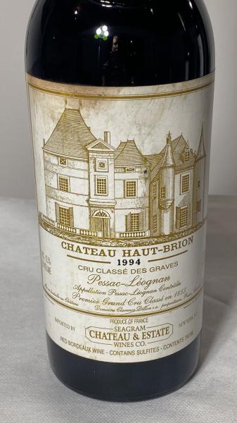 ENOTECA - Vinho CHÂTEAU HAUT-BRION- 1994 - 750 ml. Lacrada. Toda a