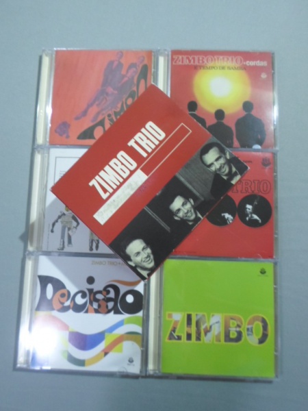CD´s - Zimbo Trio - MPB - Box/ Caixa com 6 CD´s - em e