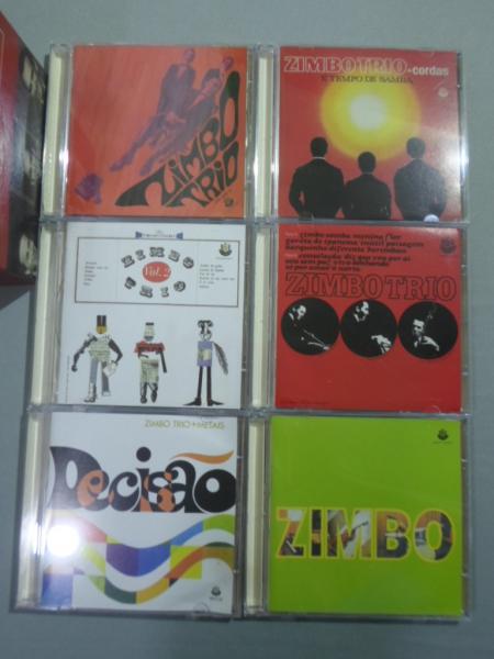 CD´s - Zimbo Trio - MPB - Box/ Caixa com 6 CD´s - em e