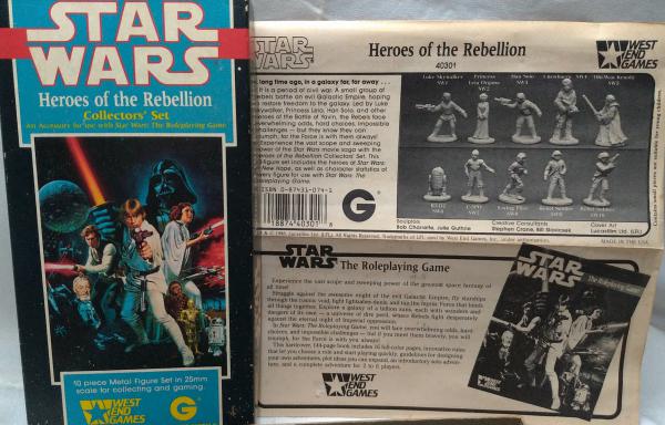 Heroes of the Rebellion, West End Games 40301