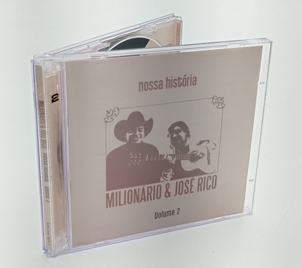 Nossa História - Vol.1  Álbum de Milionário e José Rico 