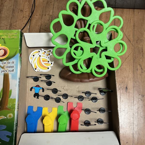 Brinquedo Antigo Jogo Pula Macaco Da Estrela Completo