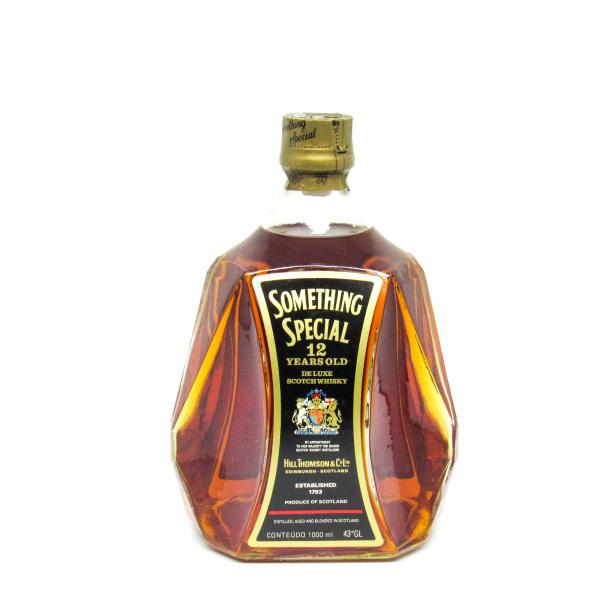 Whisky Something Special 12 years old, De luxe, antigo,