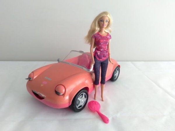 Carro da Barbie com Boneca