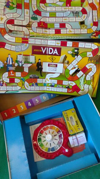 JOGO DA VIDA - BRINQUEDOS ESTRELA / TABULEIRO, CÉDULAS