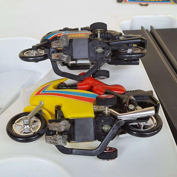 Brinquedo Antigo, Moto Racing Chips Da Glasslite Na Caixa. - R
