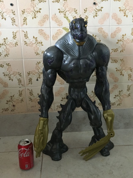(P) Boneco Elementor Max Steel enorme como visto nas imagens Prod