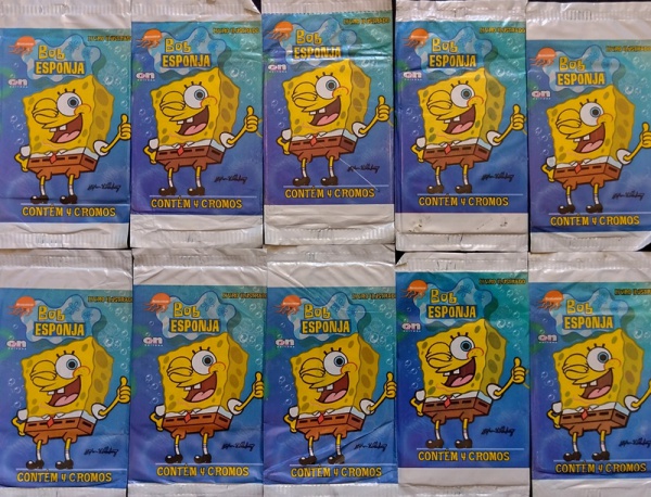 Álbum de Figurinhas Bob Esponja