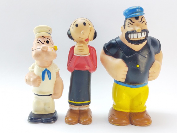 Preços baixos em Popeye Brinquedos de Personagens Antigos e