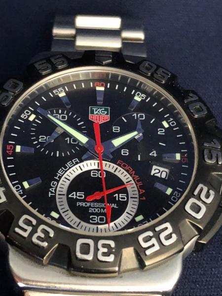 Rel gio TAG HEUER f rmula 1 caixa de a o 41 mm pulseira de a o