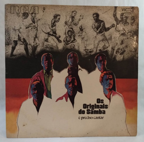 DISCO DE VINIL: LP OS ORIGINAIS DO SAMBA CANTA, ME