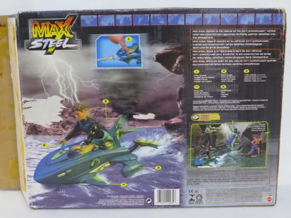 MAX STEEL TUBARÃO CRUZADOR DOS MARES (SHARKRUISER MX7