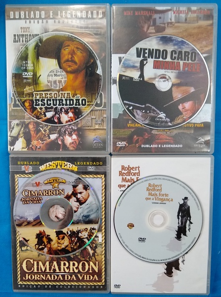 Coleção 4 Dvds Indiana Jones - Dublado E Leg.