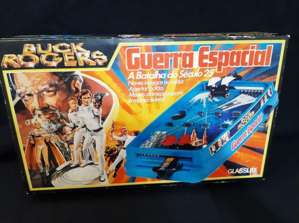 Glasslite Jogo Buck Rogers Guerra Espacial, Playtoy Brinquedos