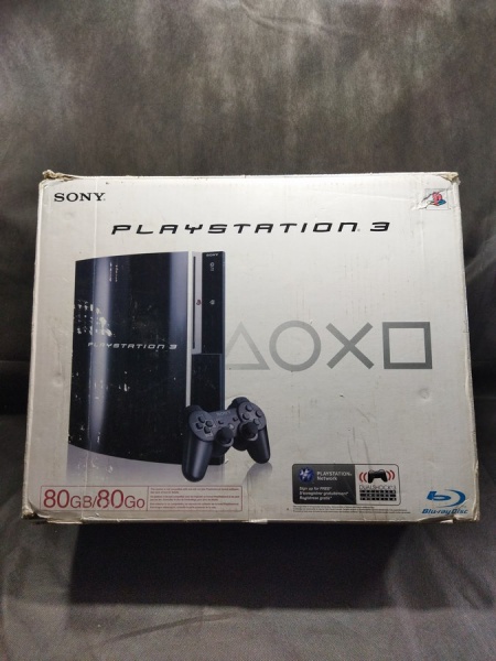  Sony Playstation 3 80GB Game System BluRay HDMI