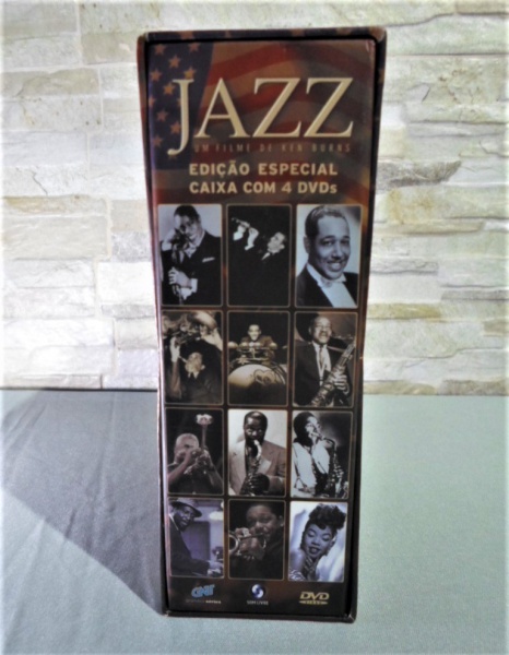 DVD - JAZZ - Filme de Ken Burns -História da Música, Do