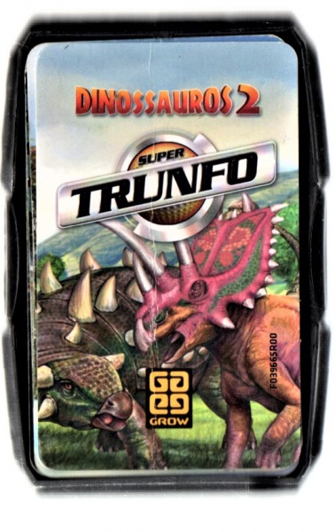 Jogo Super Trunfo - Dinossauros - Grow - É Fera!