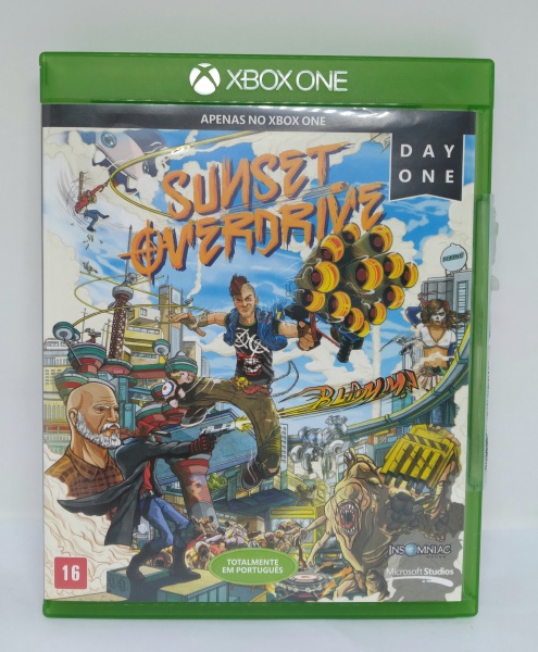 Sunset overdrive Jogo Xbox One Original Seminovo Usado