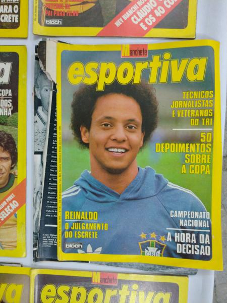 Manchete Esportiva 38 Pôster Seleção Brasileira Na Copa 1978