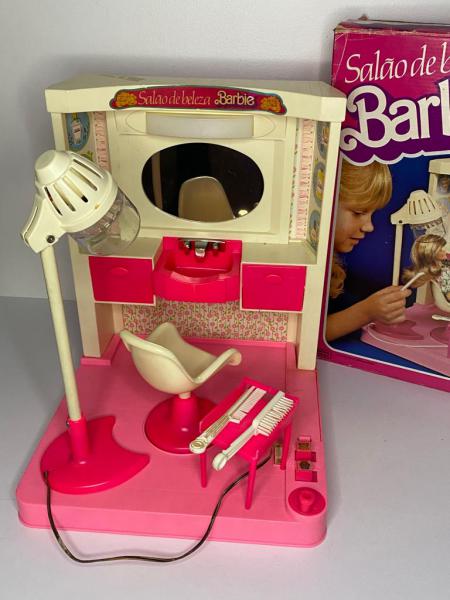 Salão De Beleza Da Barbie Da Estrela - Anos 80 - Antigo - R$ 89,00