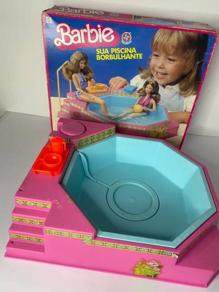 Salão de Beleza da Barbie Anos 1980, Brinquedo Estrela Usado 75004041