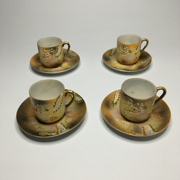 Conjunto Café Porcelana Casca de Ovo Japonesa H