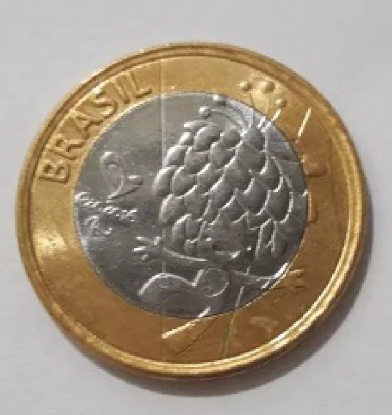 Brasil Moeda 1 Real 16 Olimpiadas Rio 16 Mascote