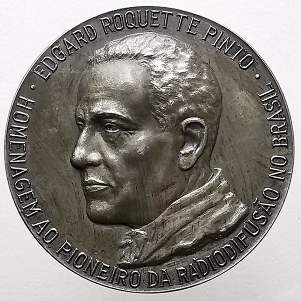 Medalha Rádio Roquete Pinto - Homenagem ao Pioneiro da