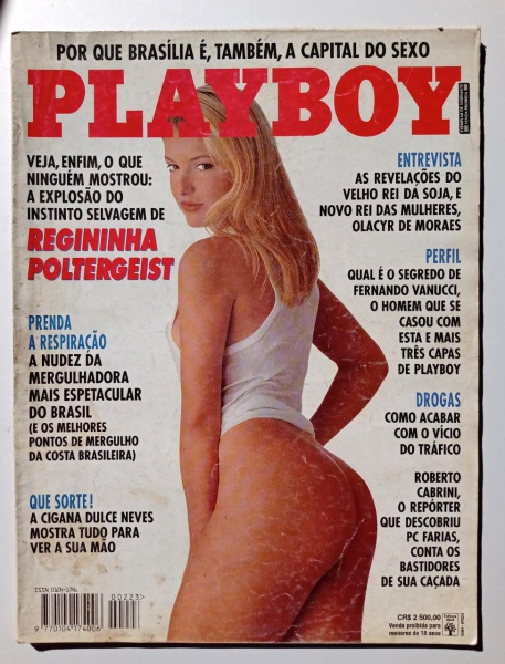 Regininha - Revista Playboy Brasil suas capas e musas