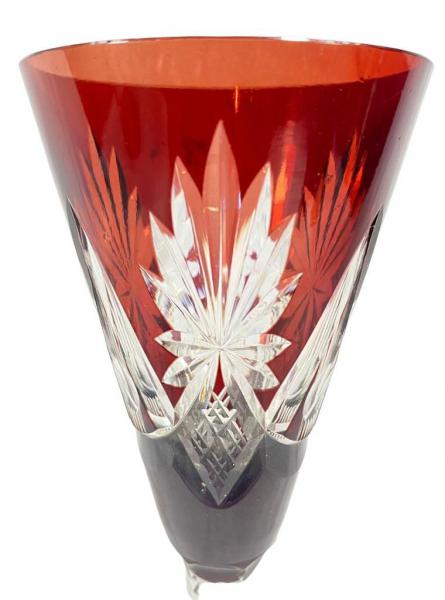 BACCARAT - Lindíssima, imponente e rara taça francesa,