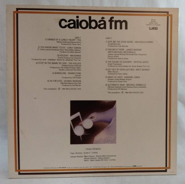 Lp Vinil - Caioba Fm - Voo Livre