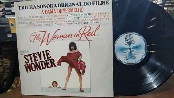 A Dama De Vermelho The Woman In Red - Trilha Filme Lp Disco