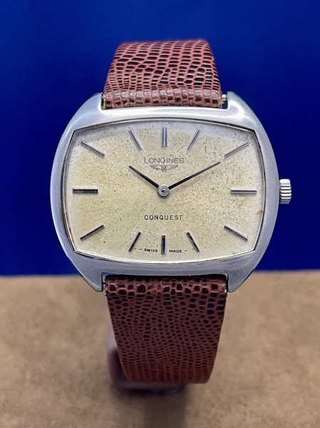 Longines conquest 36mm corda manual d cada de 50 mostr