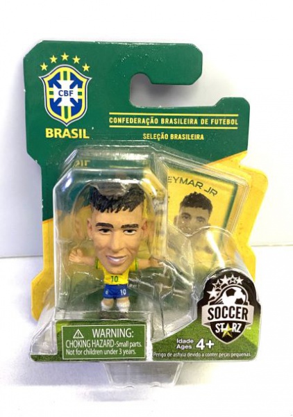 Brinquedo. Miniatura Soccer Starz. Seleção Brasileira