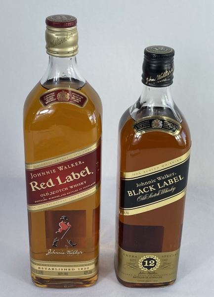 Dois whisky escocês das marcas 