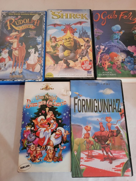 Vhs Desenho Dinossauro Disney Dublado Original