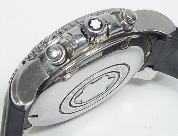 MONTBLANC - CHRONOGRAFO 200m - Relógio, caixa 40 mm em aço e