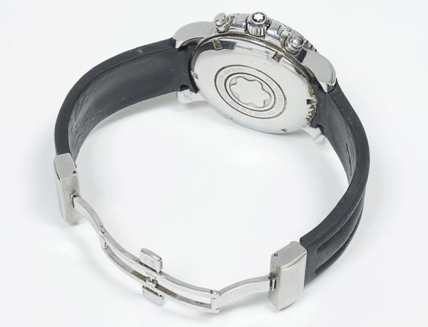 MONTBLANC - CHRONOGRAFO 200m - Relógio, caixa 40 mm em aço e