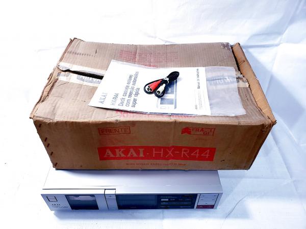 Stereo Cassette Deck Akai HX-R44 Evadin, em ótimo estad