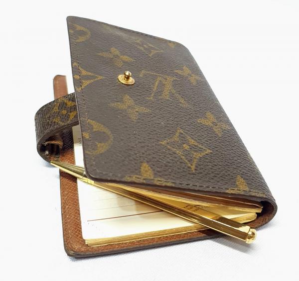 Capa de notebook Louis Vuitton original em canvas monograma feminino